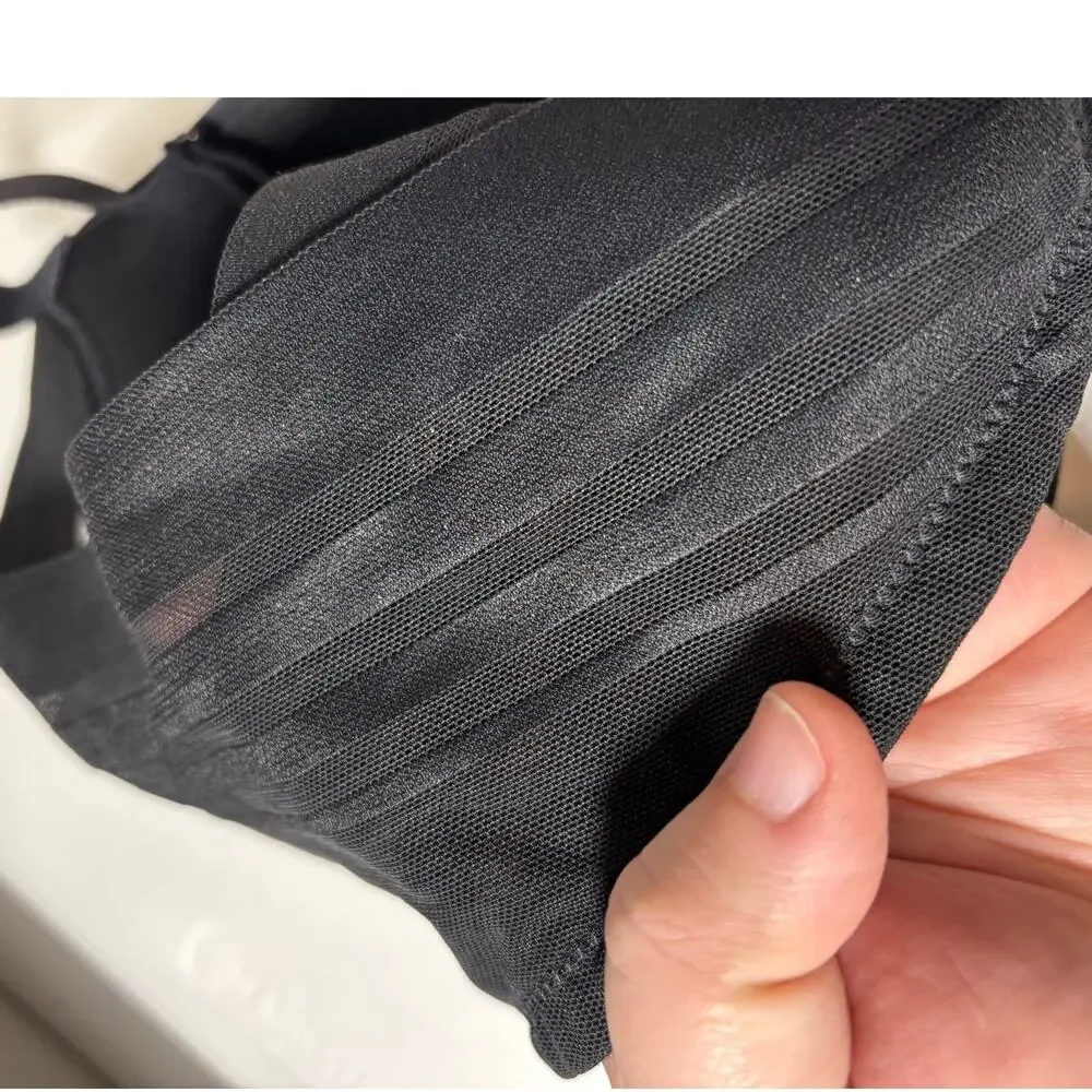 Paramour Size 38DDD Marvelous Side Smoother Underwire Bra Black 245033